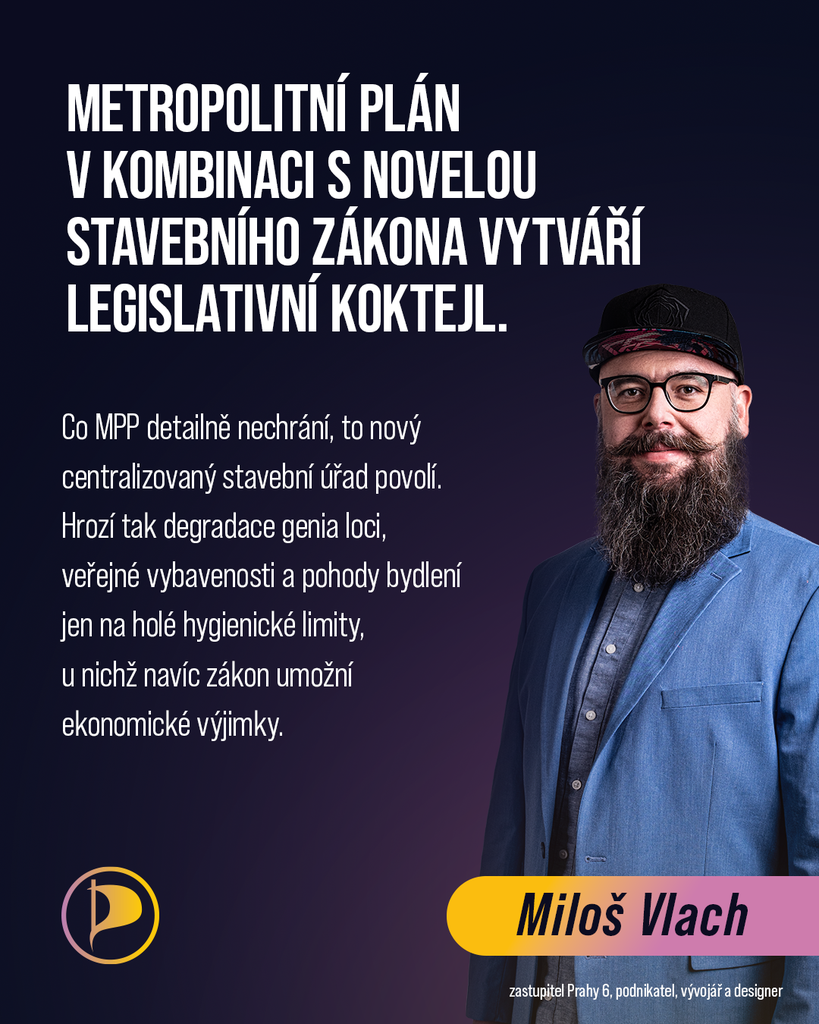 Co dobrého a špatného přinese Metropolitní plán Praze 6?